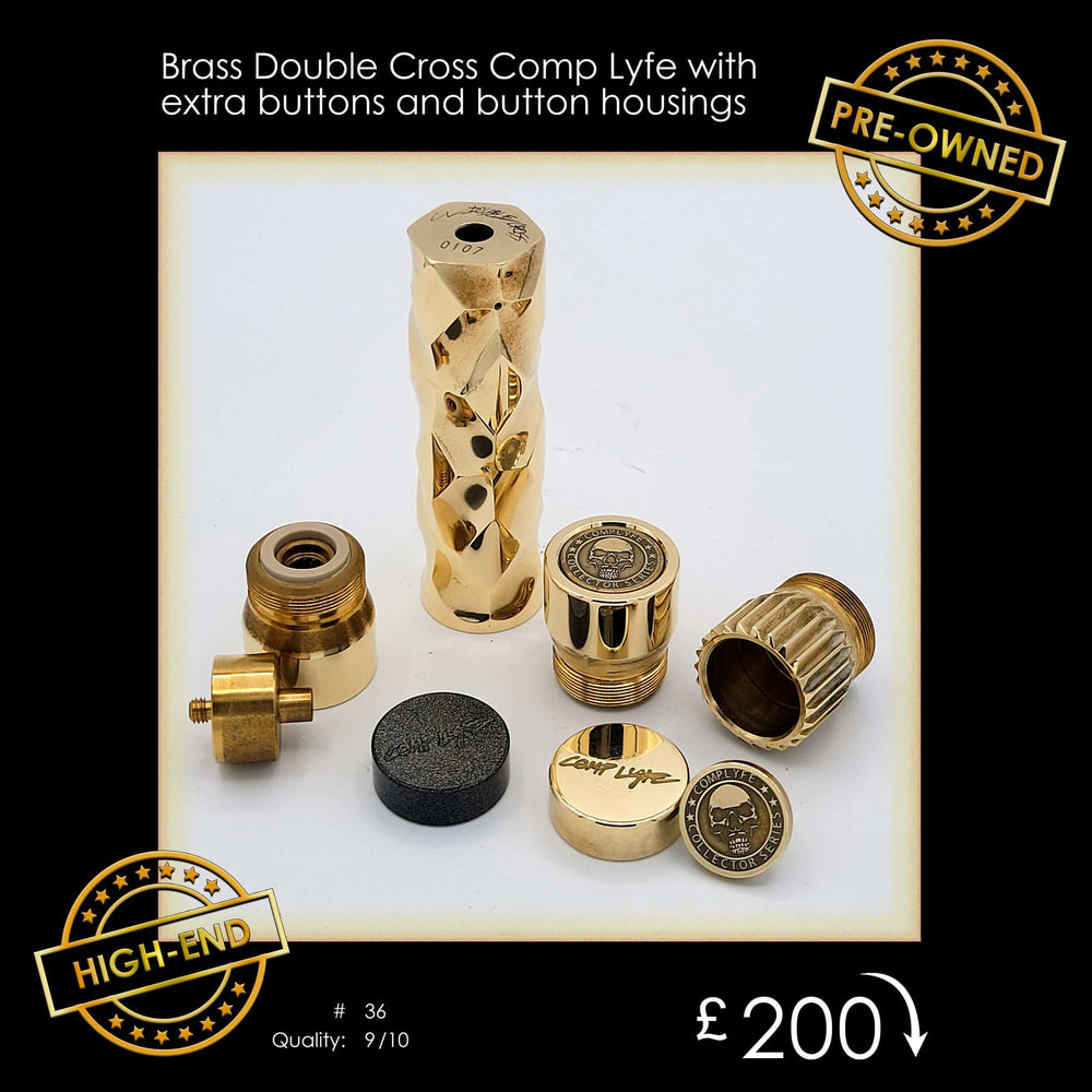 Brass Double Cross Comp Lyfe (Pre Owned)