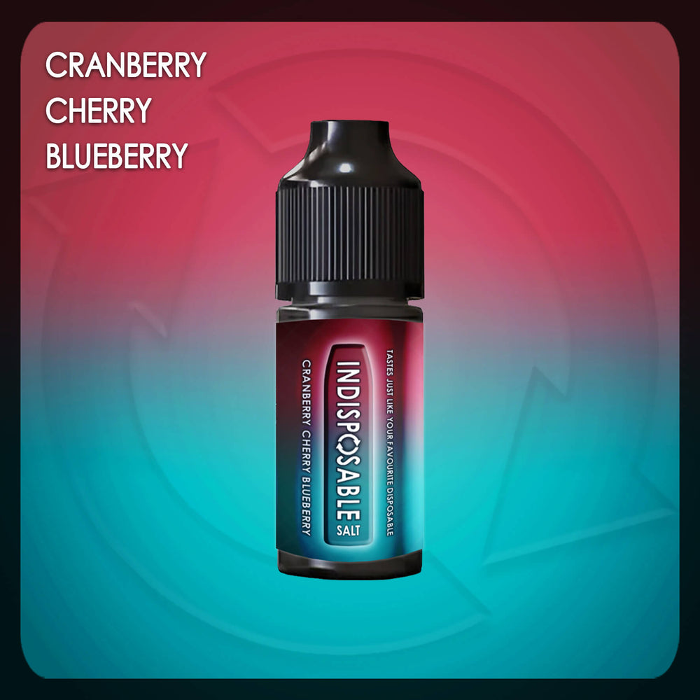 Cranberry Cherry Blueberry - Indisposable Salts 10ml