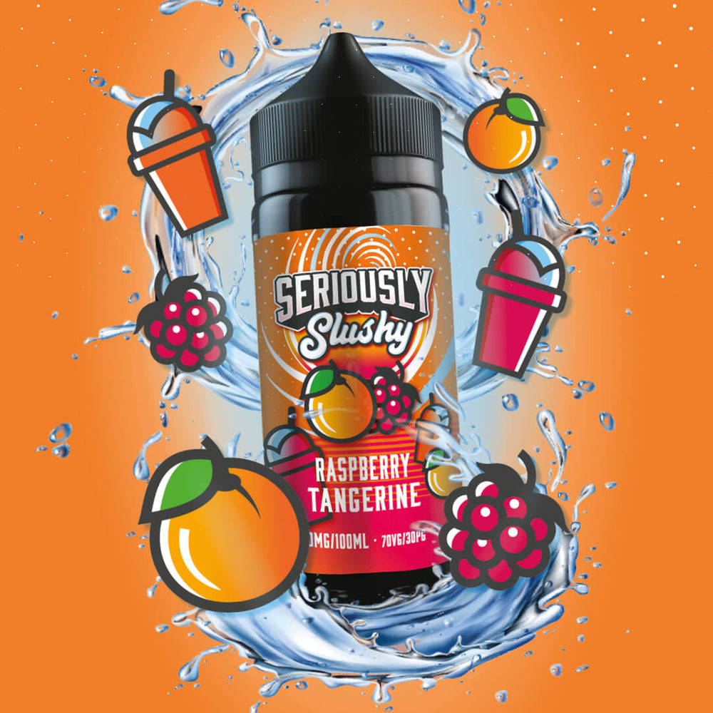 Seriously Slushy 100ml - Raspberry Tangerine