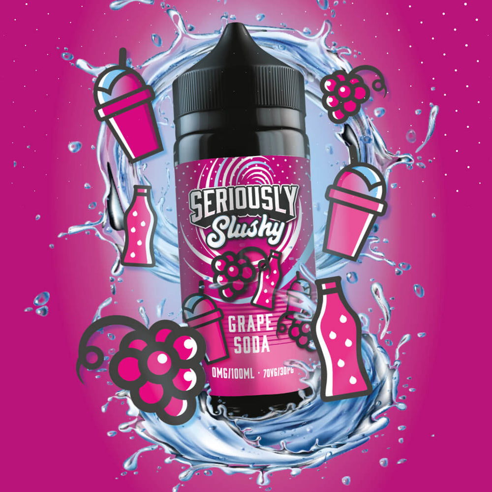 Seriously Slushy 100ml - Grape Soda