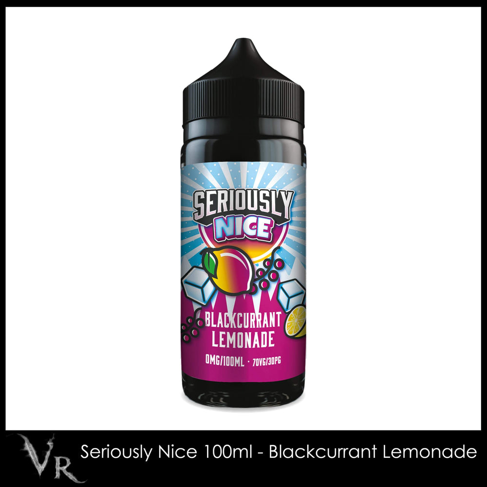 Seriously Nice 100ml - Blackcurrant Lemonade