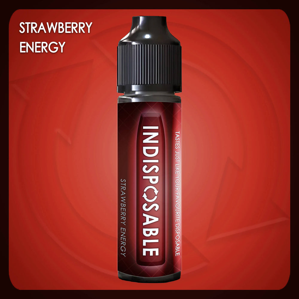 Strawberry Energy 50ml - Indisposable