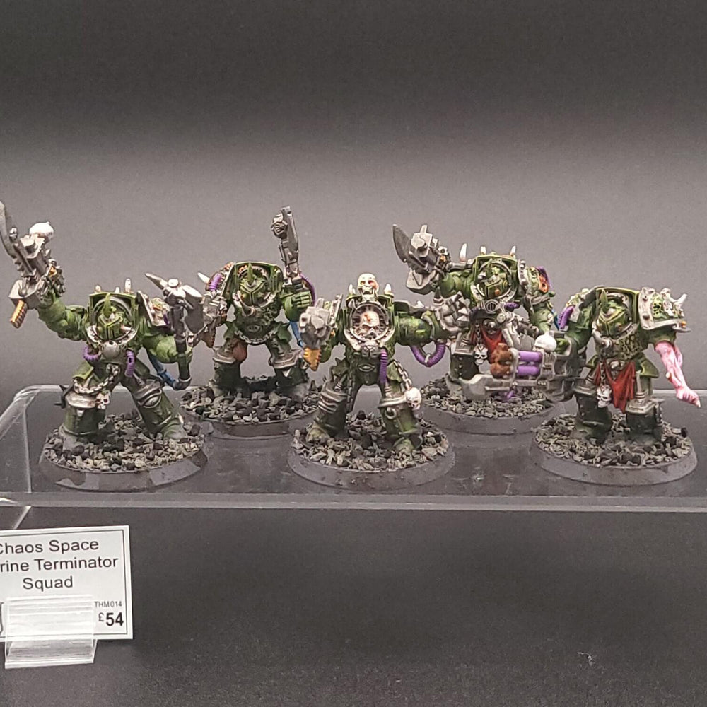 Chaos Space Marine Terminator Squad