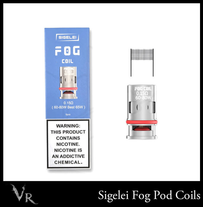 Sigelei Fog Pod Replacement Coils