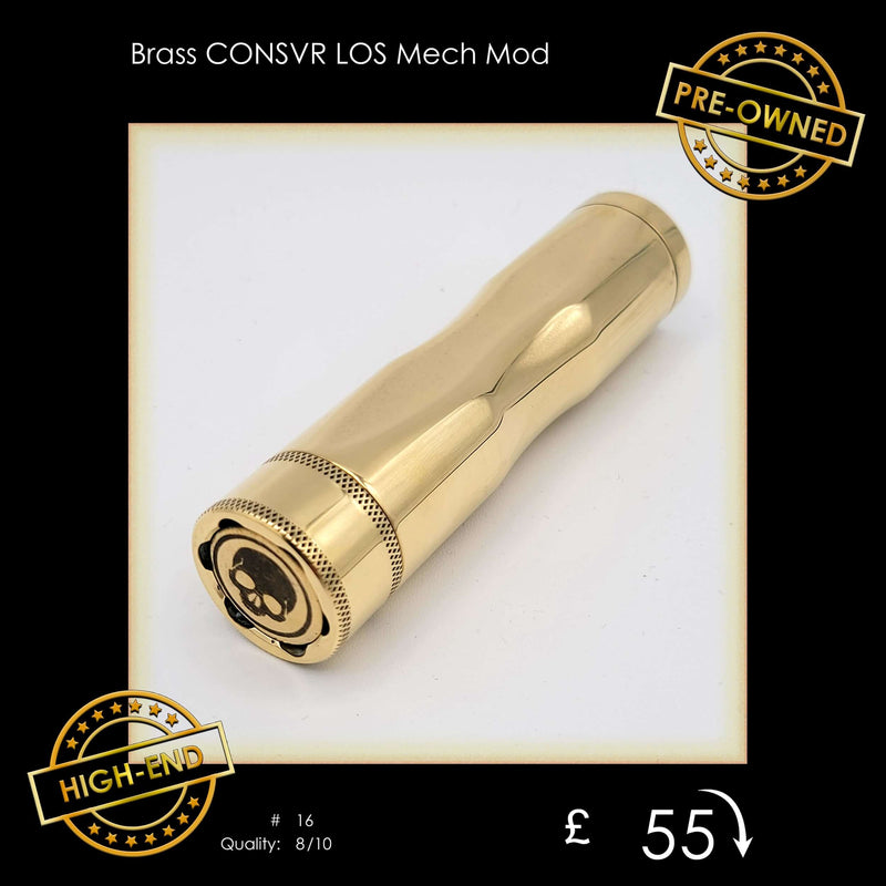 Brass CONSVR LOS Mech Mod (Pre Owned)