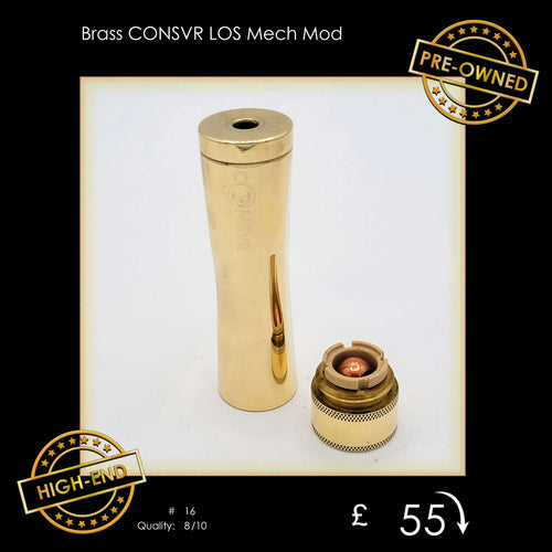 Brass CONSVR LOS Mech Mod (Pre Owned)