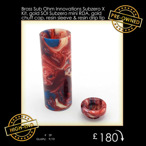Brass Sub Ohm Innovations Subzero X Kit (Pre Owned)
