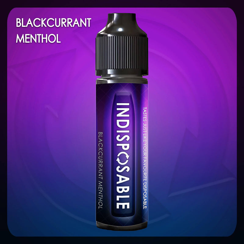 Blackcurrant Menthol 50ml - Indisposable