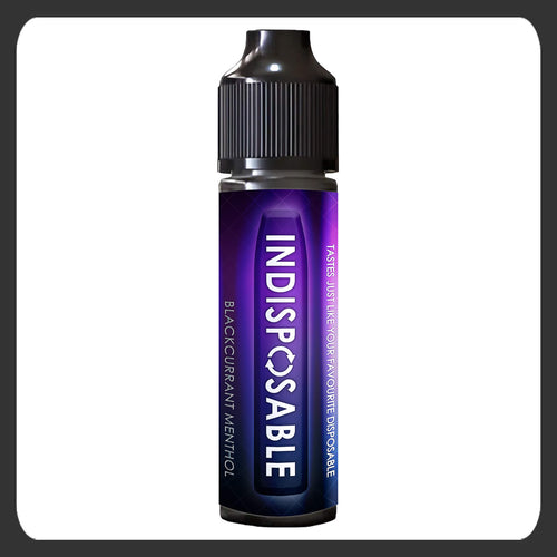 Blackcurrant Menthol 50ml - Indisposable