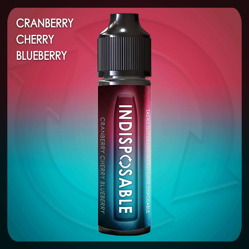 Cranberry Cherry Blueberry 50ml - Indisposable