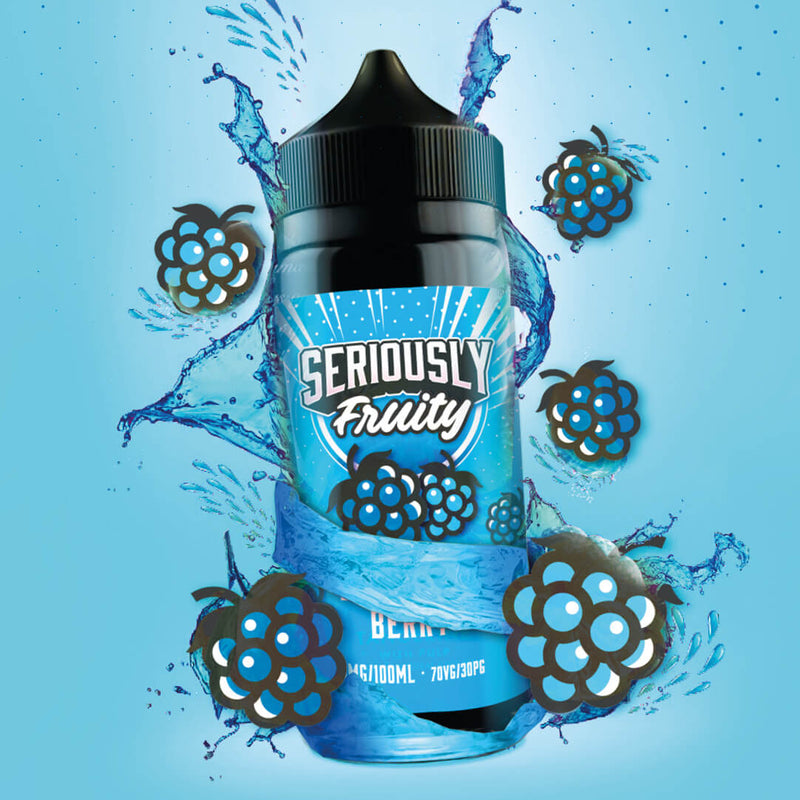 Seriously Fruity 100ml - Blue Razz Berry
