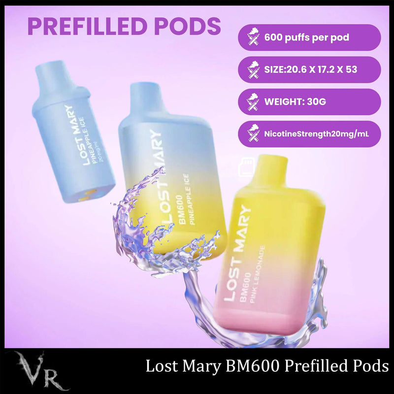 Lost Mary BM600 Prefilled Replacement Pods