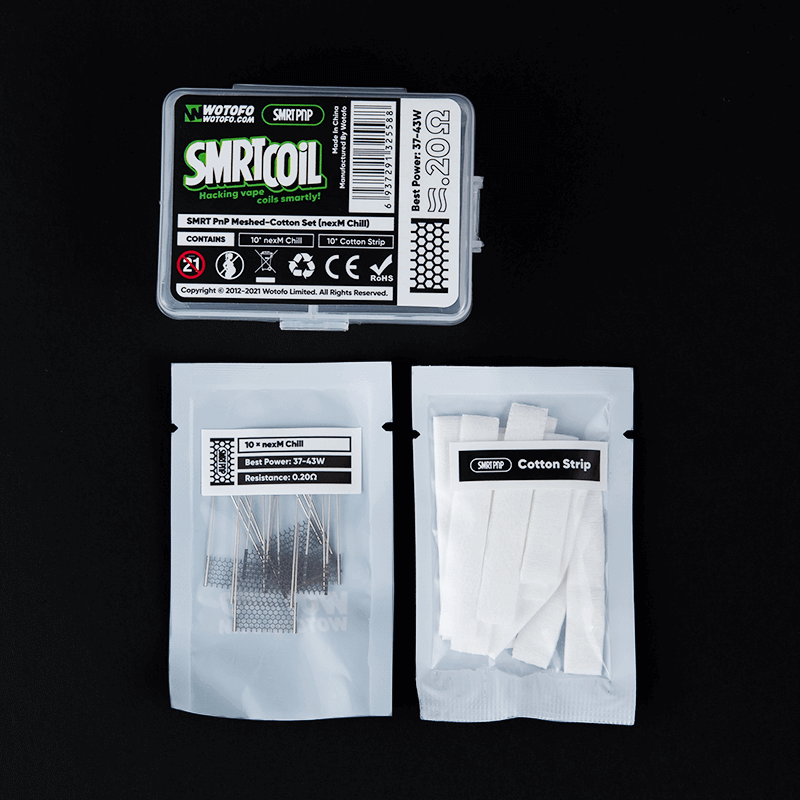 Wotofo SMRT PNP Mesh & Cotton Set