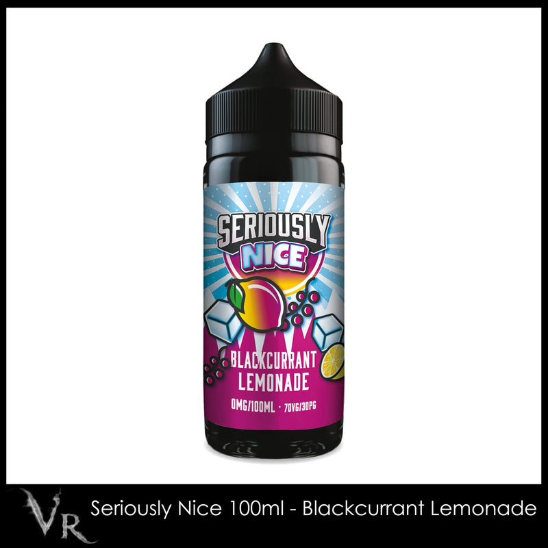 Seriously Nice 100ml - Blackcurrant Lemonade