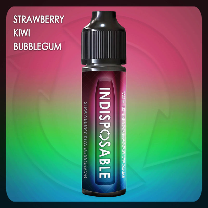 Strawberry Kiwi Bubblegum 50ml - Indisposable