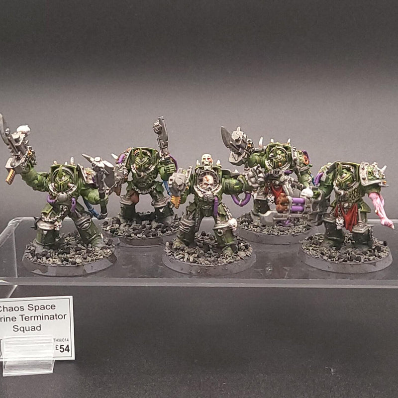 Chaos Space Marine Terminator Squad