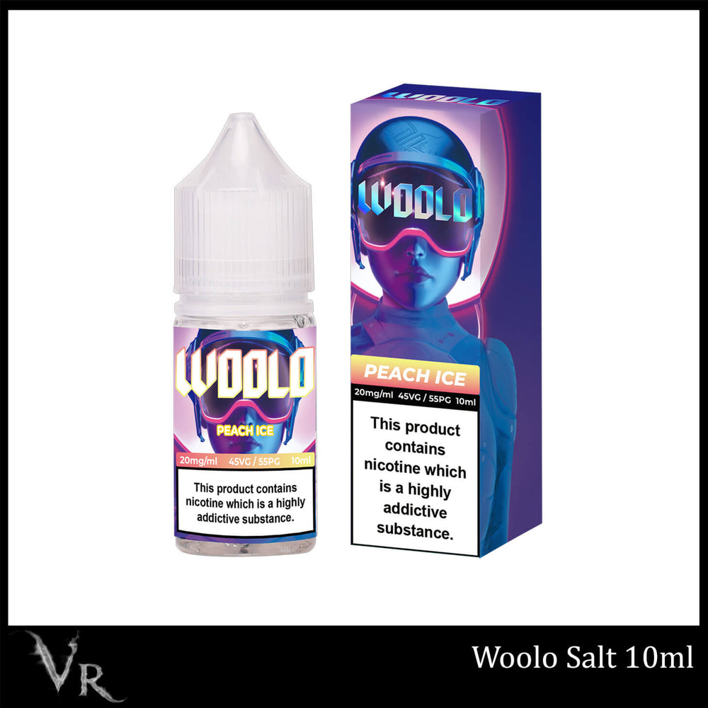 Peach Ice - Woolo Nic Salts 10ml