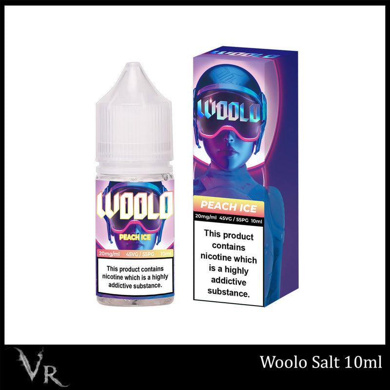 Peach Ice - Woolo Nic Salts 10ml