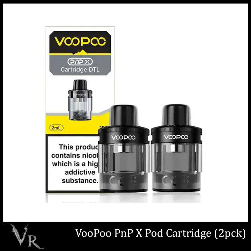 VooPoo PNP X DTL Empty Pod Cartridges 2 Pack