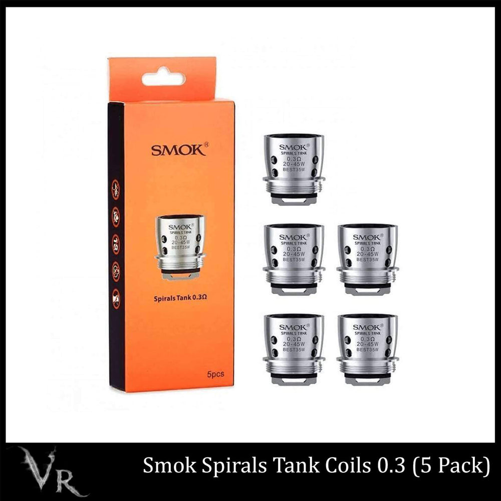 Smok Spirals Tank Coils 0.3 (5 Pack)